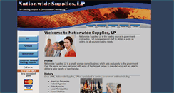 Desktop Screenshot of nationwidesupplies-lp.com